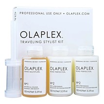 Olaplex Traveling Stylist Kit All Hair Type 1 &amp; 2 (2), 3.3 fl. oz ea., A... - £78.63 GBP