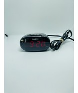 Timex Alarm Clock Works Night Light Snooze Electric Battery Backup Bedroom - $19.82 CAD