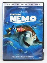 Disney Pixar Finding Nemo DVD 2-Disc Set 2003 Collector&#39;s Edition Bonus Features - £5.14 GBP