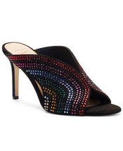allbrand365 designer Womens Livana Slide Dress Mules, Rainbow Bling Size... - $91.70
