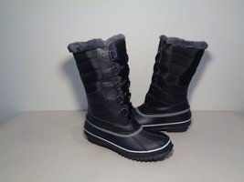 Jambu JBU Size 9 M SABINE Black Water Resistant Boots New Women&#39;s Shoes - $117.81