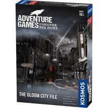 Adventure Games: The Gloom City File  A Kosmos Game from Thames &amp; Kosmos | Coll - £11.79 GBP