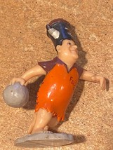 3.25 Fred Flintstone Bowling Water Buffalo Shirt PVC  Figure w/Base *Pre... - $11.99