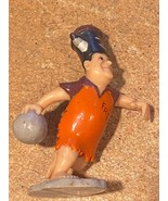 3.25 Fred Flintstone Bowling Water Buffalo Shirt PVC  Figure w/Base *Pre... - $11.99