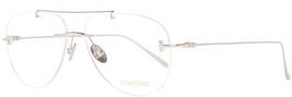 Tom Ford 5679 028 Rose Gold Aviator Titanium Eyeglasses FT5679 028 56mm - £162.93 GBP