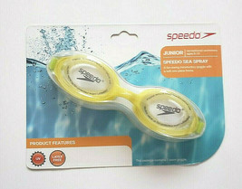 Speedo Jr Sea Spray Swimming Goggles Shocking Lime Junior 6-14 UV Protec... - $4.97