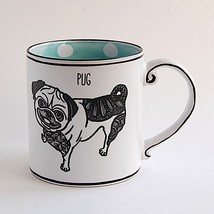 Pug Dog Ceramic Coffee Mug Beverage Tea Cup 21oz by Blue Sky Kitchen Hom... - £9.85 GBP