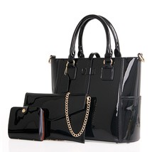 TRAVEASY 2023 Ladies Bag Three-Piece Set Mother Bag PU Fashion Women&#39;s Handbag S - £54.67 GBP