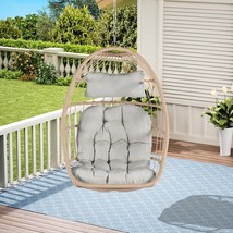 Rattan Egg Chair: Outdoor Hanging Swing Chair - $2,272.02 MXN
