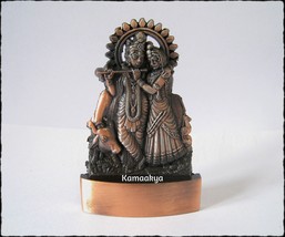 Radha Krishna Idol Symbol Of Pure Love Exhibited Totality Of Stream Of Love - £11.26 GBP