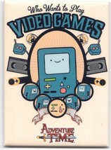 Adventure Time Animated TV Series BMO Video Games Image Refrigerator Mag... - £3.13 GBP