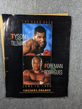 Original Vintage Iron Mike Tyson vs. Henry Tillman On-Site Boxing Fight Poster - £15.12 GBP