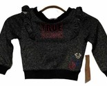NEW Girls TRUE RELIGION JEANS Sweater Size 18M Kids Sweatshirt Doodle Ru... - £17.36 GBP
