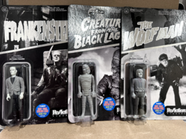 Universal Monsters - Set of 3 pieces NY Comic Con 2015 Exclusive 3 3/4&quot; ReAction - £102.53 GBP