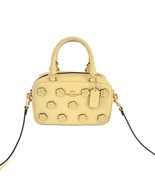 Coach CAJ99 Satchel Crossbody Floral Applique Small Handbag Moonlight Le... - $2,716.26 MXN