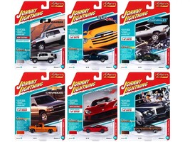 JOHNNY LIGHTNING Classic Gold 2022 Release 3 Version A 6 Piece Set 1:64 ... - $53.05