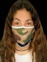 New Unisex Face Mask Reusable Washable Casual Militar Camo Camouflage Fo... - £6.92 GBP