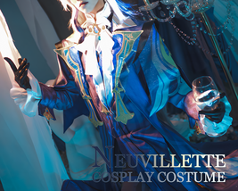 Neuvillette Genshin Impact Cosplay Costume, Custom Size Costume, Comic Con - £197.78 GBP+