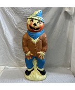 Vintage 1995 Empire Scarecrow Pumpkin Head Blow Mold 34” Halloween Lighted - $159.99