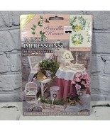 Priscilla Hauser Painted Impressions Rub Of Floral Transfer - $7.91