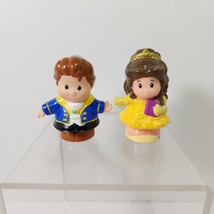 Fisher Price Little People Disney Beauty &amp; the Beast Belle &amp; Prince Adam - £8.21 GBP