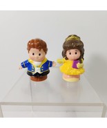 Fisher Price Little People Disney Beauty &amp; the Beast Belle &amp; Prince Adam - £8.19 GBP