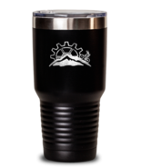 30 oz Tumbler Stainless Steel Insulated Funny Mountain Biking Gear  - £27.78 GBP