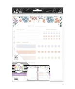 Happy Planner Big Filler Paper, 8-1/2&quot; x 11&quot;, 40 Sheets, Florals - $19.70