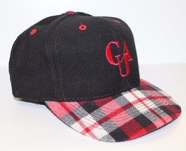 Clark Atlanta University Red White &amp; Black Baseball Cap Hat - One Size Fits All - £7.90 GBP
