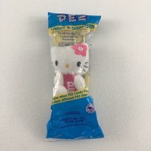 Hello Kitty Pez Collectible Plush Candy Dispenser Keychain New Sealed Toy - £11.63 GBP