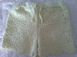 primark lace front lemon baby girls shorts george age 12-18 months  86cm - £3.81 GBP