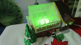 Village Greenhouse Lighted Original Dept 56 New SHOW-ROOM-MODEL - £50.61 GBP