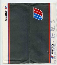 United Airlines Ticket Jacket Ticket 3 Boarding Passes &amp; 2 Claim Checks 1992 - £13.39 GBP