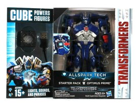 Hasbro Transformers All Spark Tech Starter Optimus Prime Cube Powers Figures - £29.46 GBP