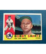 1960 TOPPS BASEBALL CARD BOBBY SHANTZ #315 (NM) - $608.84 MXN