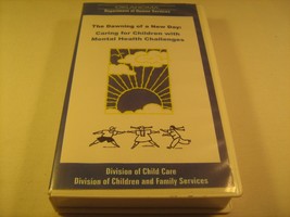 Rare Vhs Tape Dawning Of A New Day Children w/ Mental Health Challenges [Y121c] - £42.65 GBP