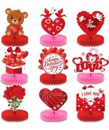 KatchOn, Valentines Day Centerpiece for Table - Pack of 9 | Red, Pink Va... - $29.94 CAD