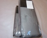 2 Donna Karan Essential Silk Quilt Euro Shams Charcoal Grey $490 - £97.05 GBP
