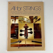All For Strings Book 1: Violin Paperback by Robert S Frost, Gerald E And... - £7.73 GBP