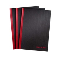 Black n&#39; Red Notebooks, Casebound, Hardcover, 11-3/4&quot; x 8-1/4&quot;, Large, 9... - £74.52 GBP
