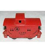 VINTAGE CAST METAL RED CABOOSE PENCIL SHARPENER - GOOD HAND SIZED, GOOD ... - $6.72 CAD