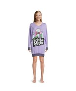 Disney&#39;s Nightmare Before Christmas Women&#39;s Sleepshirt, Size XS Color Vi... - $399.99 MXN