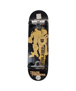Rare Transformers Bumblebee Skateboard 2011 Hasbro Autobots Full Size 29&quot; - $67.89