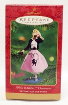 VINTAGE 2001 Hallmark Keepsake Christmas Ornament 1950s Barbie Sock Hop ... - $29.69