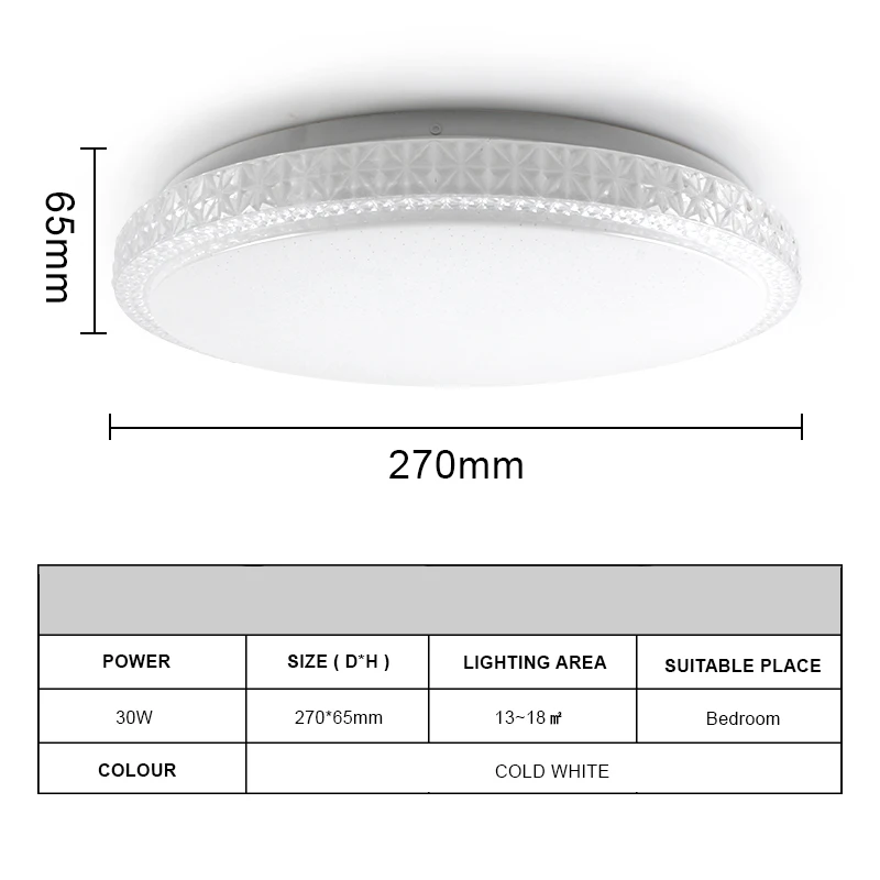 LED Ceiling Light Chandelier LED Ceil Lamp Ceiling light for  room Bathroom - £143.26 GBP
