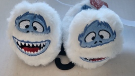 Bumble Rudolph The Red Nose Reindeer The Abominable Snowman Slippers Sz 1 Infant - £10.38 GBP