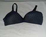 Warners Bra 34B Wire Free Molded Satin Cup Bralette Adjustable Back Comf... - $17.00
