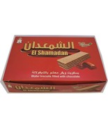 El Shamadan Egyptian Wafer Biscuits With Chocolate  12 Pcs شوكولاتة الشم... - £47.32 GBP