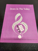 Down In The Valley Sheet Music for Organ Hammond Organ Company - £6.69 GBP