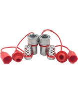 Agricultural Quick Disconnect Coupling, Ball Pioneer Style With Red Dust... - $57.37 CAD